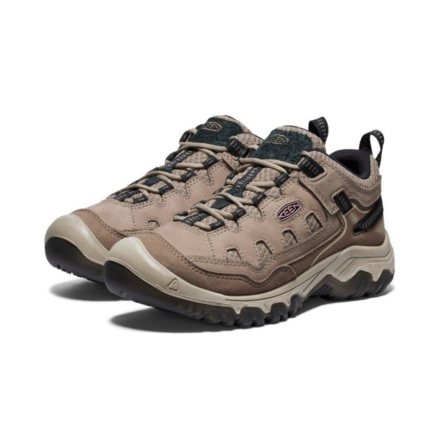 KEEN Shoes | Women'S Targhee Iv Vented Hiking Shoe | Brindle/Nostalgia Rose