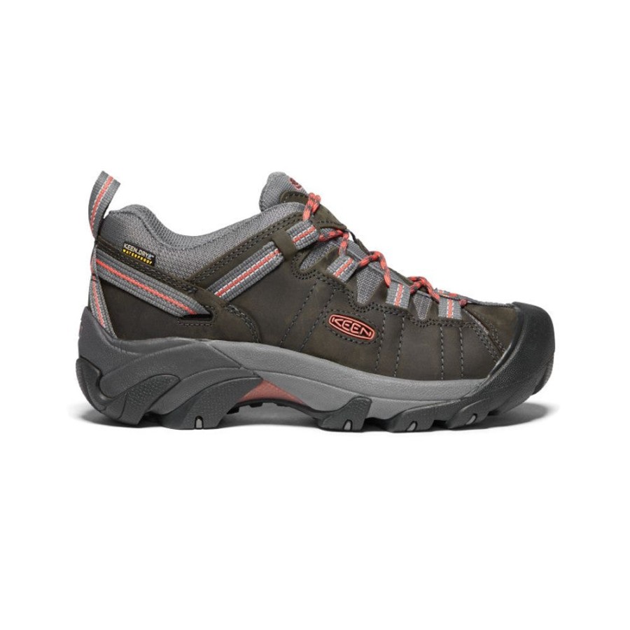 KEEN Shoes | Women'S Targhee Ii Waterproof | Magnet/Coral