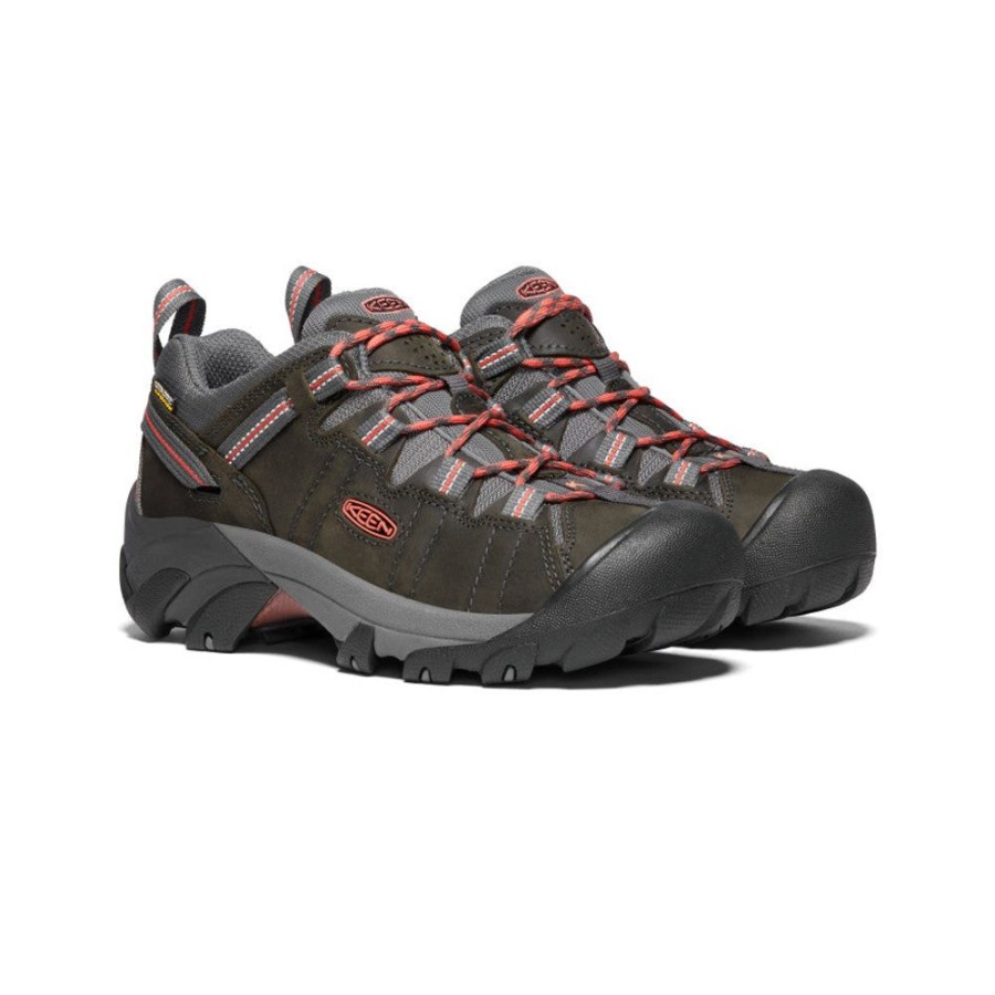 KEEN Shoes | Women'S Targhee Ii Waterproof | Magnet/Coral