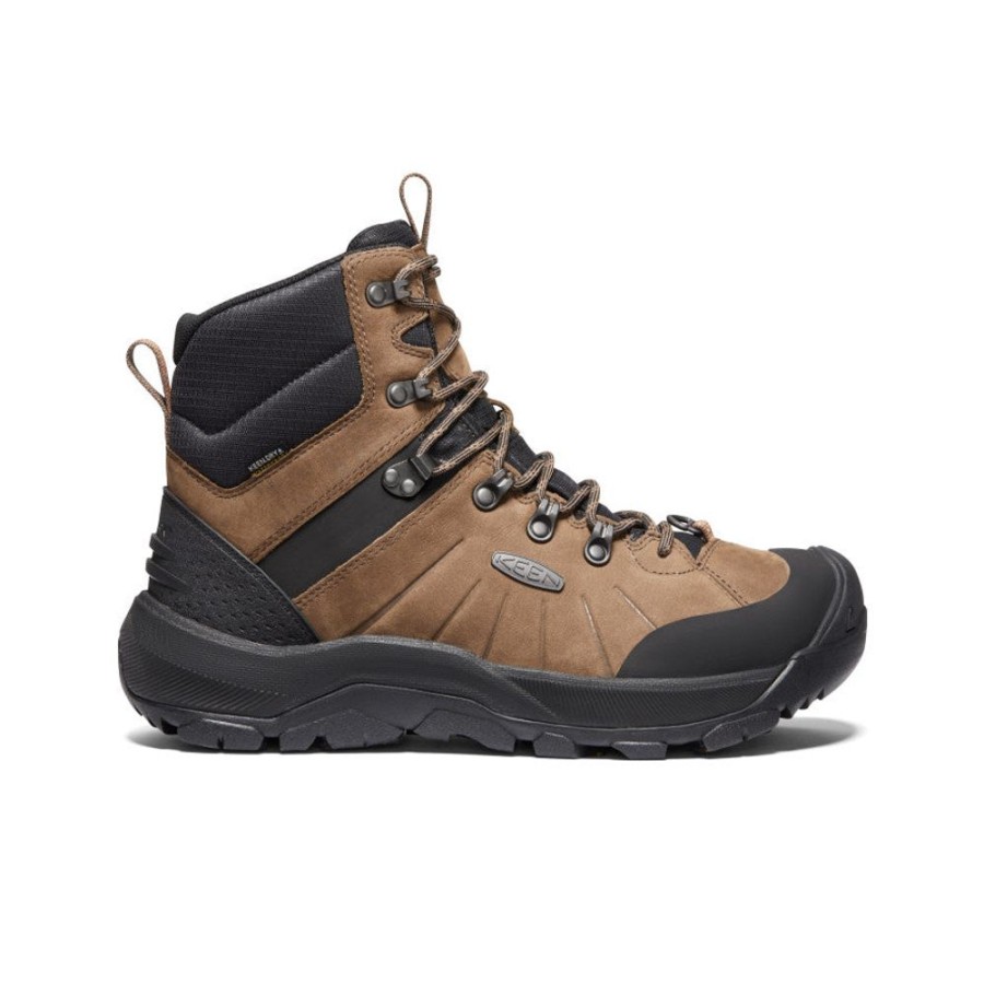 KEEN Boots | Men'S Revel Iv Polar Waterproof Boot | Dark Earth/Caramel Cafe