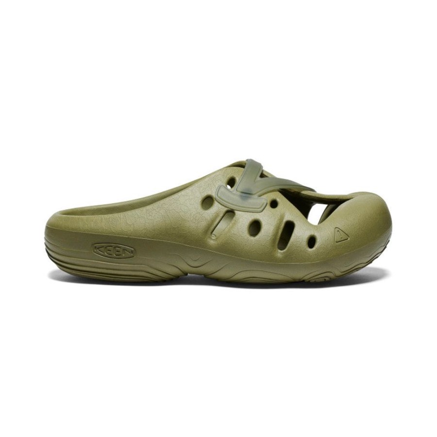 KEEN Slip-Ons | Yogeez Clog | Martini Olive