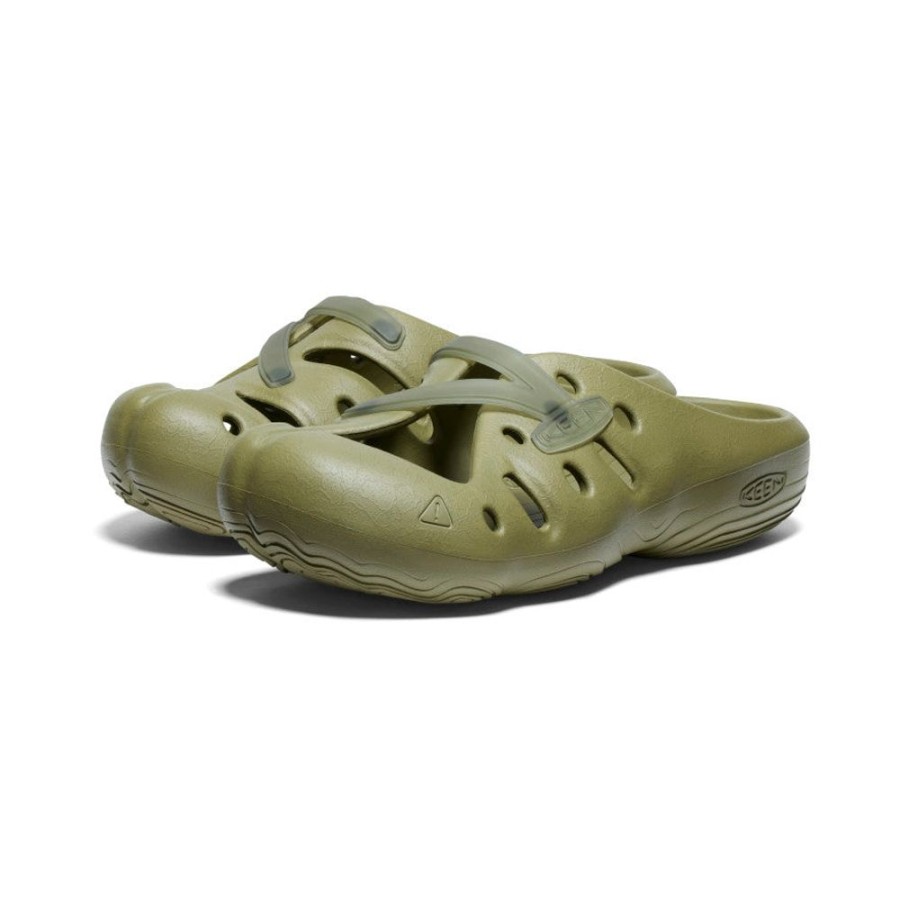 KEEN Slip-Ons | Yogeez Clog | Martini Olive