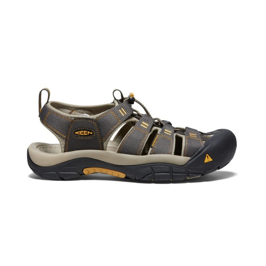 KEEN Sandals | Men'S Newport H2 | Raven/Aluminum