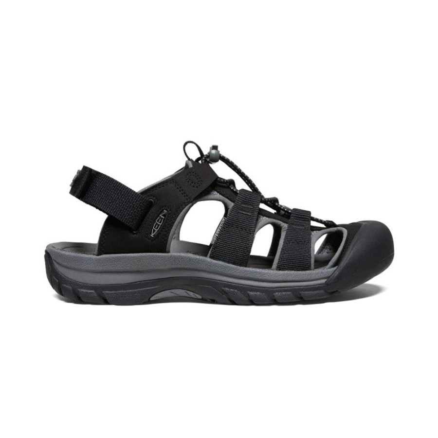 KEEN Sandals | Men'S Rapids H2 Sandal | Black/Steel Grey