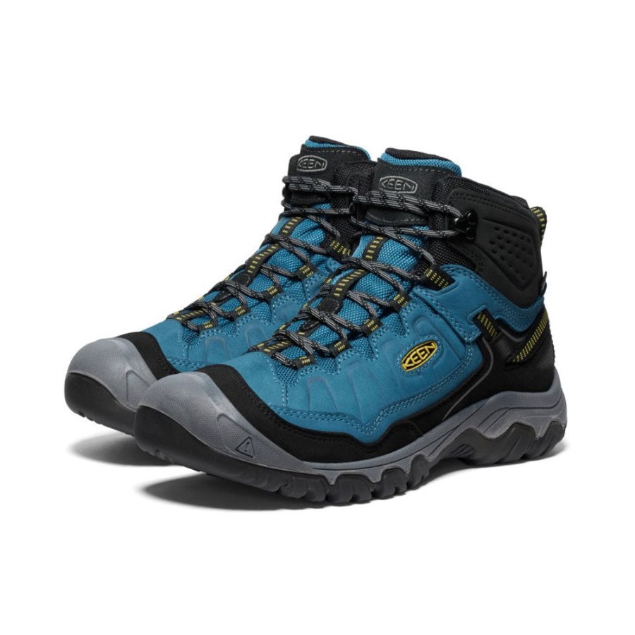 KEEN Boots | Men'S Targhee Iv Waterproof Hiking Boot | Legion Blue/Antique Moss