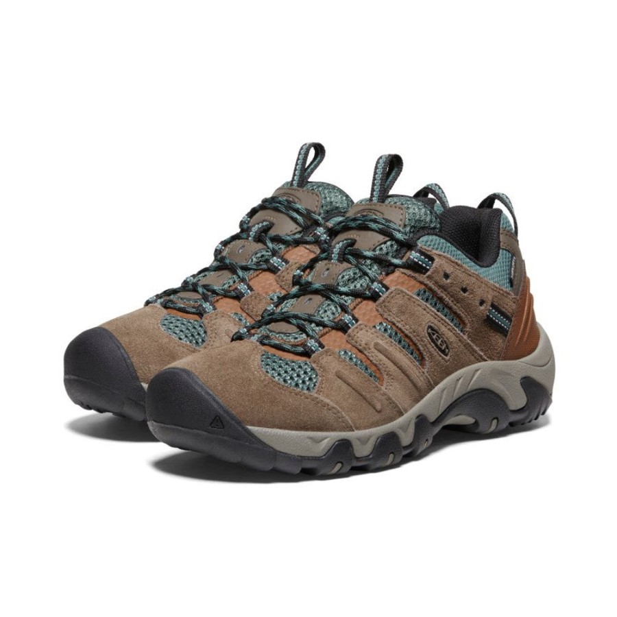 KEEN Shoes | Women'S Headout Waterproof Hiking Shoe | Shitake/Dark Forest