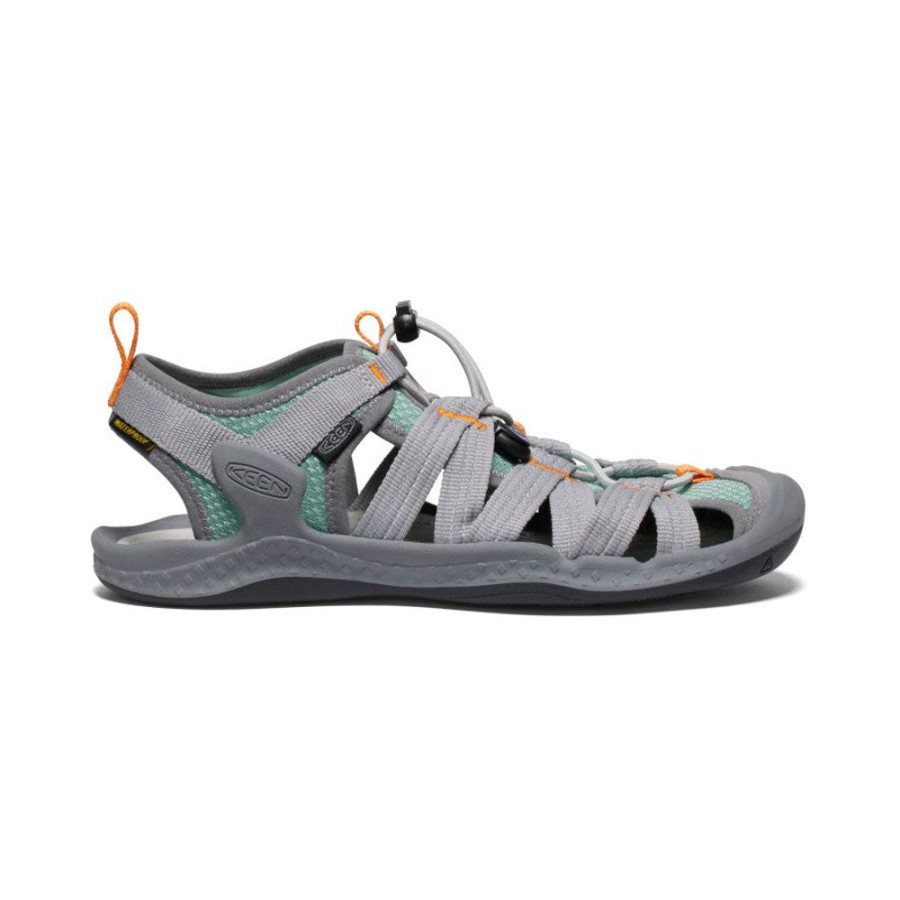 KEEN Sandals | Women'S Drift Creek H2 Sandal | Alloy/Granite Green