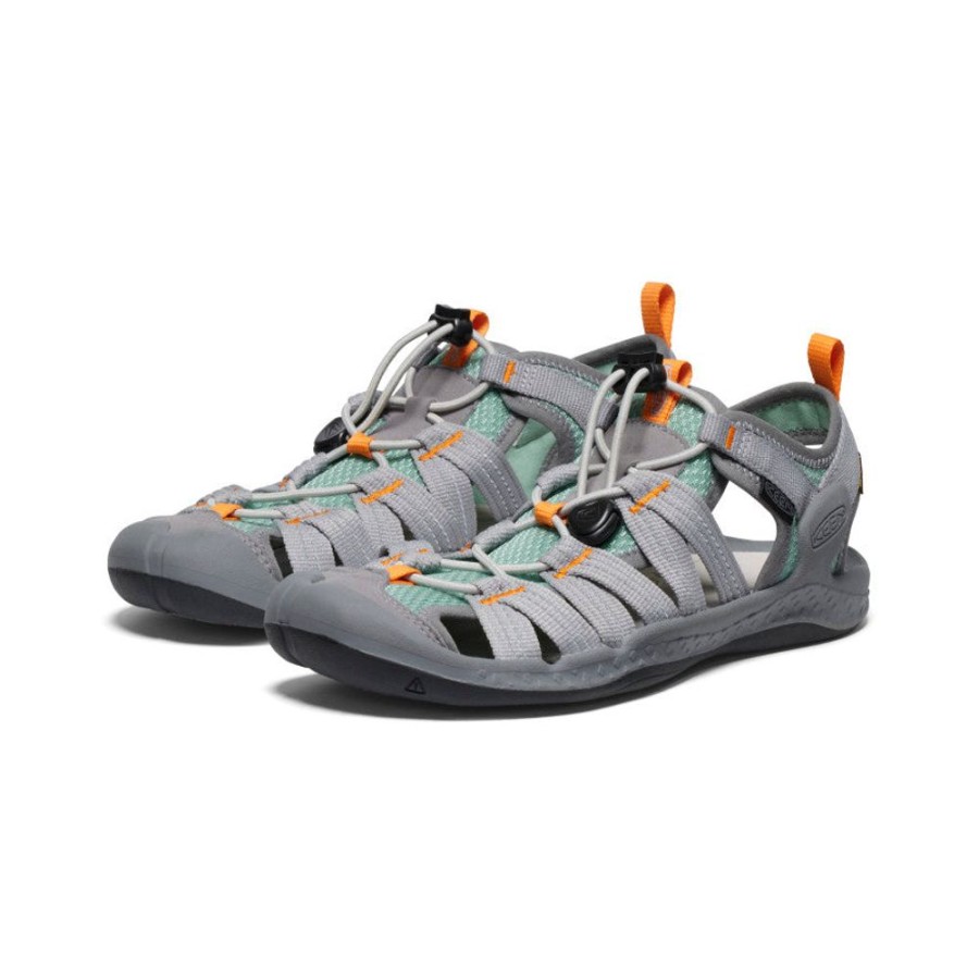 KEEN Sandals | Women'S Drift Creek H2 Sandal | Alloy/Granite Green