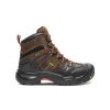 KEEN Work Boots & Shoes | Men'S Coburg 6" Waterproof Boot (Steel Toe) | Cascade Brown/Brindle