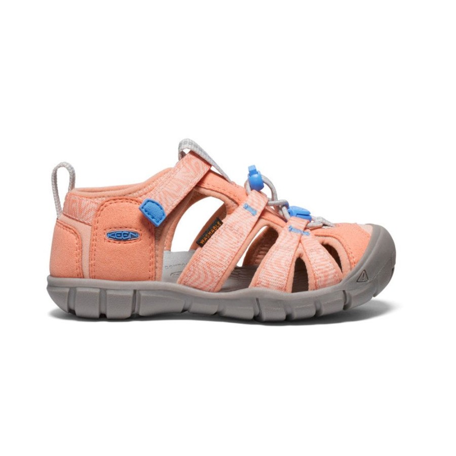 KEEN Sandals | Little Kids' Seacamp Ii Cnx | Papaya Punch/Marina