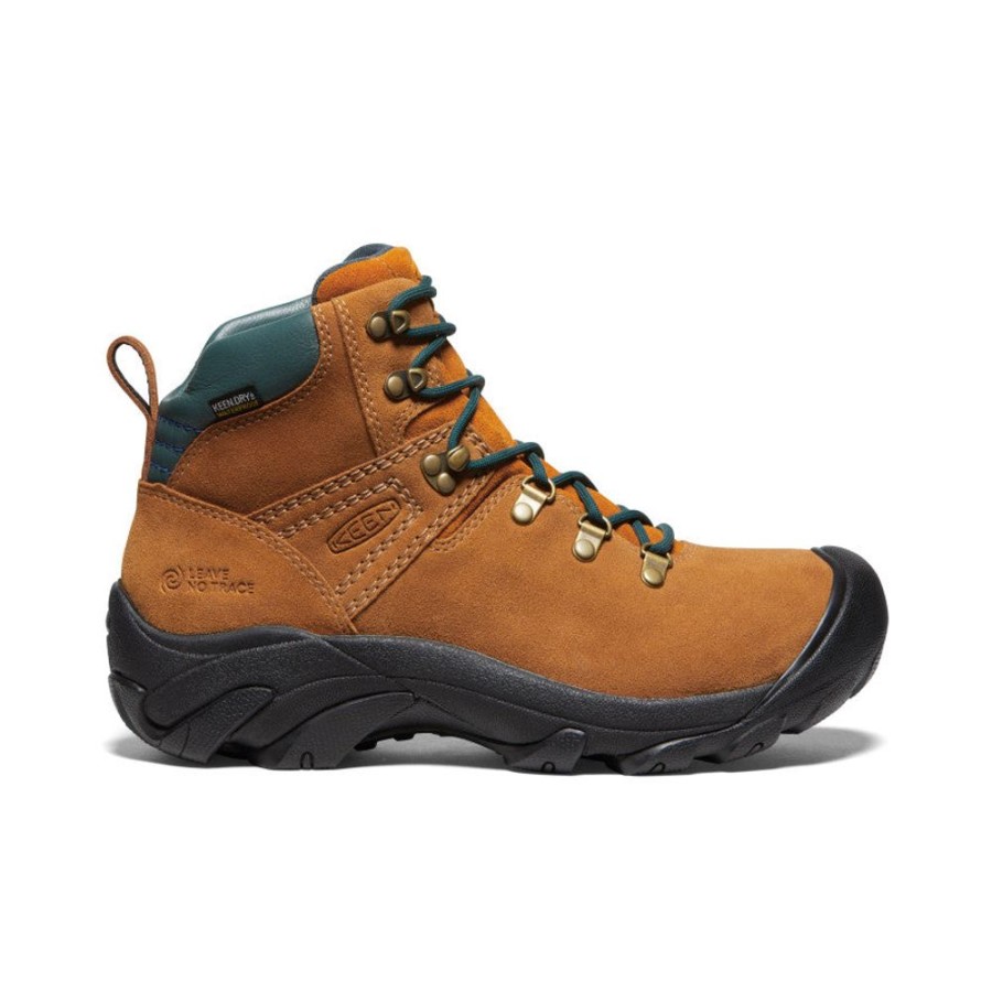 KEEN Boots | Men'S Pyrenees Waterproof Boot X Leave No Trace | Keen Maple/Marmalade