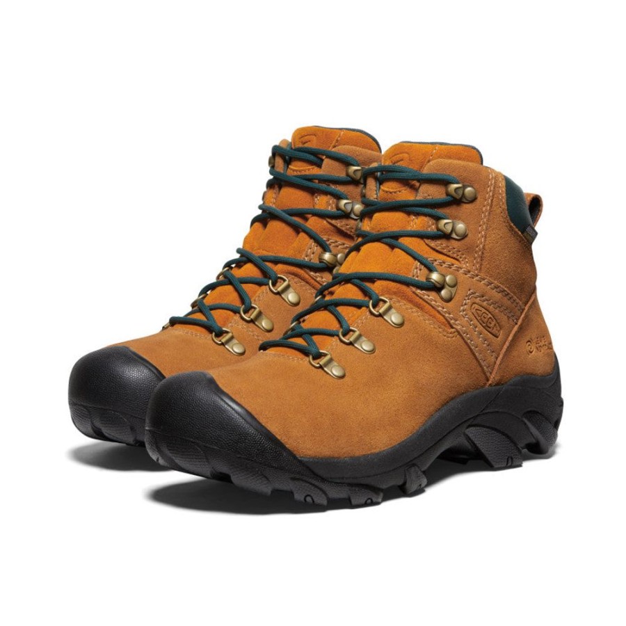 KEEN Boots | Men'S Pyrenees Waterproof Boot X Leave No Trace | Keen Maple/Marmalade