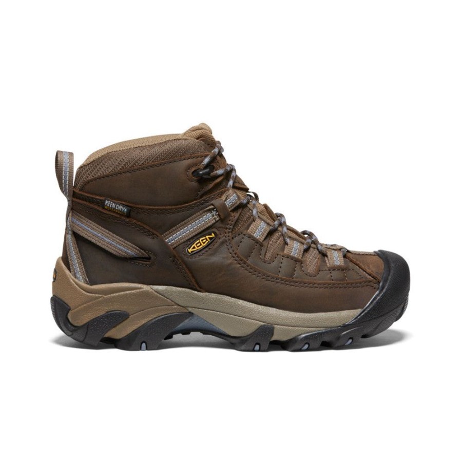 KEEN Boots | Women'S Targhee Ii Waterproof Mid | Slate Black/Flint Stone