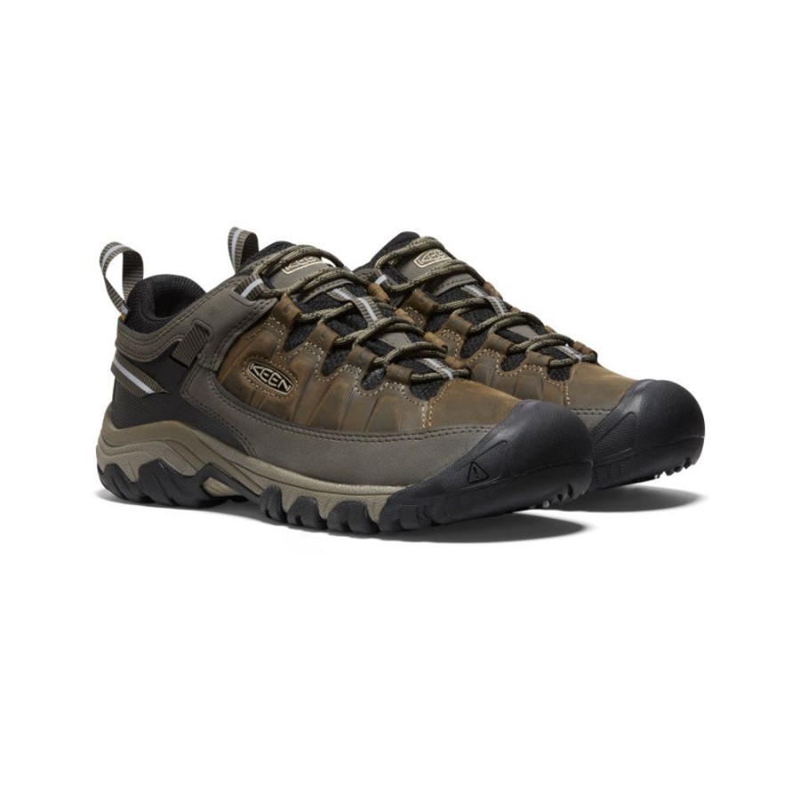 KEEN Shoes | Men'S Targhee Iii Waterproof | Bungee Cord/Black