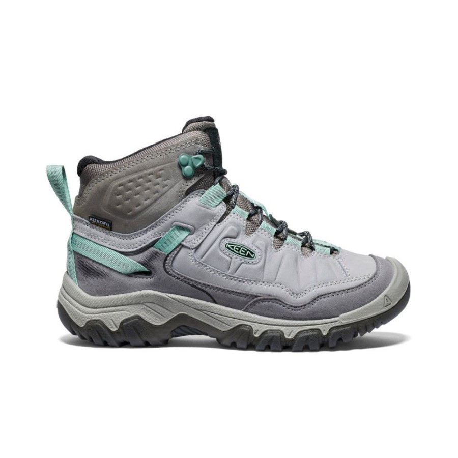 KEEN Boots | Women'S Targhee Iv Waterproof Hiking Boot | Alloy/Granite Green