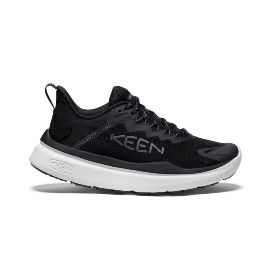 KEEN Shoes | Women'S Wk450 Walking Shoe | Black/Star White