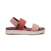 KEEN Sandals | Women'S Elle Backstrap Sandal | Cork/Baked Clay