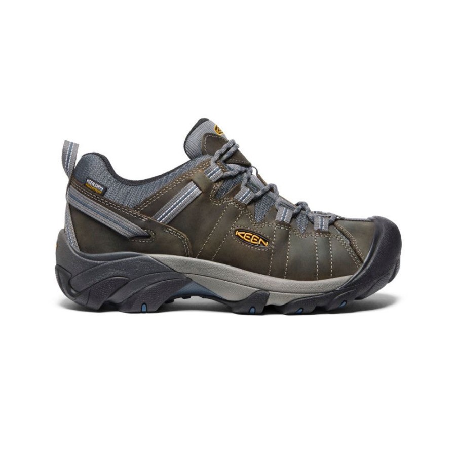 KEEN Shoes | Men'S Targhee Ii Waterproof | Gargoyle/Midnight Navy