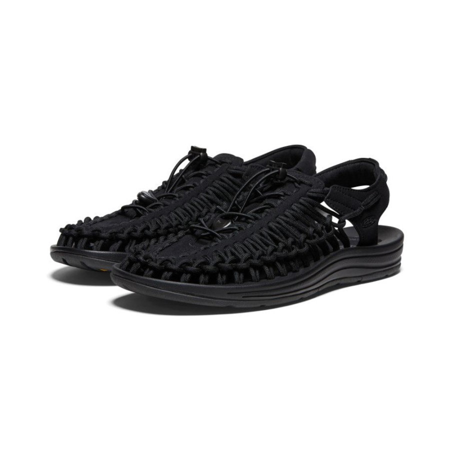 KEEN Sandals | Men'S Uneek Sneaker | Black/Black