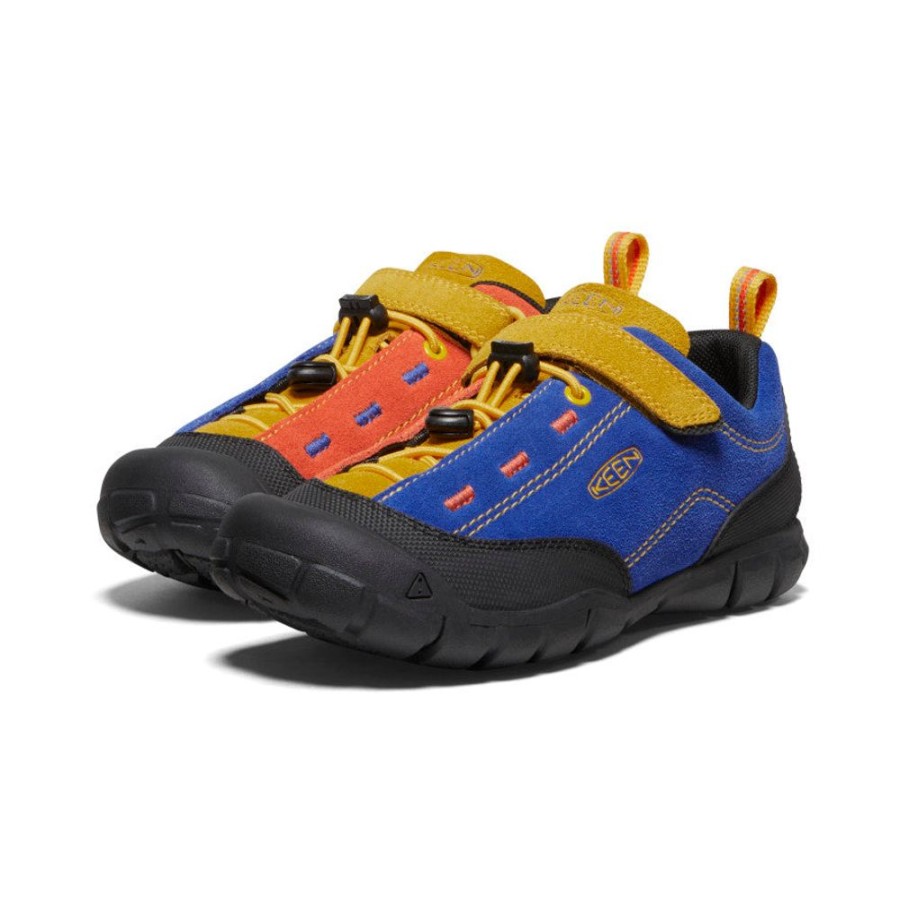 KEEN Shoes | Big Kids' Jasper Ii Sneaker | Surf/Orange