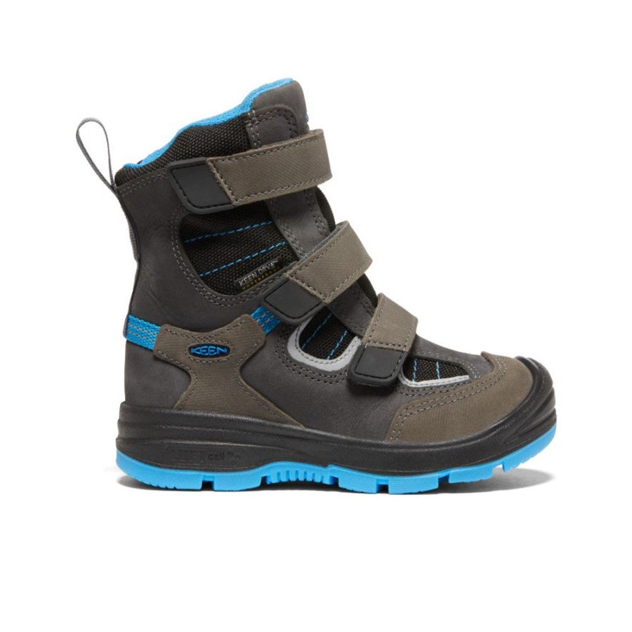 KEEN Boots | Little Kids' Redwood Winter Waterproof Boot | Raven/Magnet