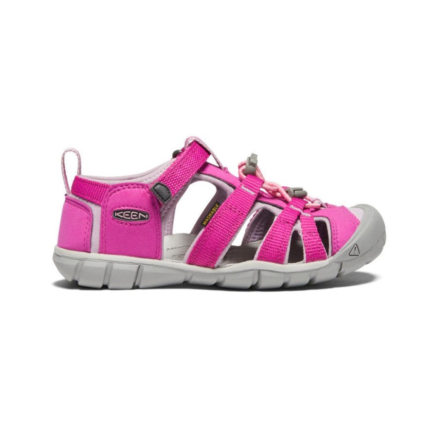 KEEN Sandals | Big Kids' Seacamp Ii Cnx | Very Berry/Dawn Pink