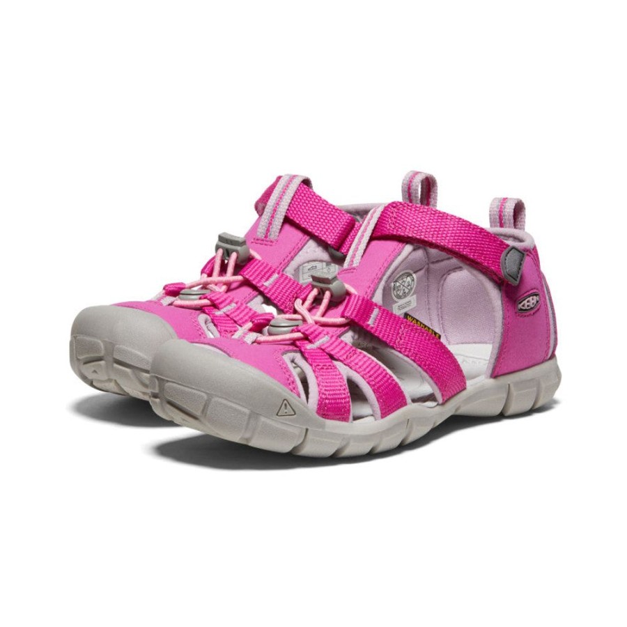 KEEN Sandals | Big Kids' Seacamp Ii Cnx | Very Berry/Dawn Pink