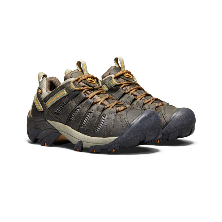 KEEN Shoes | Men'S Voyageur | Black Olive/Inca Gold