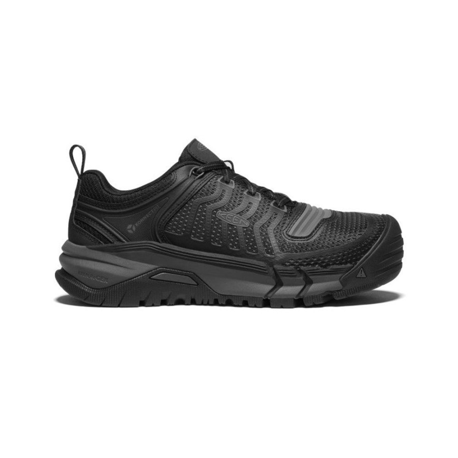 KEEN Work Boots & Shoes | Men'S Kansas City (Carbon-Fiber Toe) | Black/Gun Metal