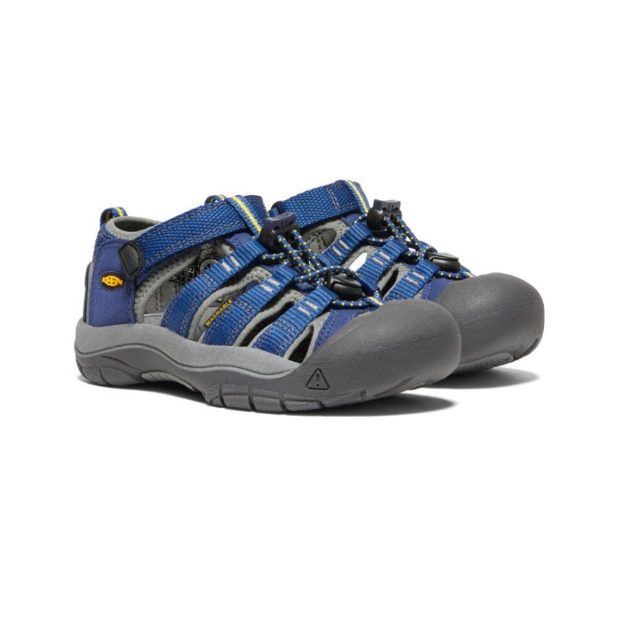 KEEN Sandals | Little Kids' Newport H2 | Blue Depths/Gargoyle