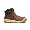 KEEN Work Boots & Shoes | Men'S Fort Wayne 6" Waterproof (Carbon-Fiber Toe) | Tortoise Shell/Gum