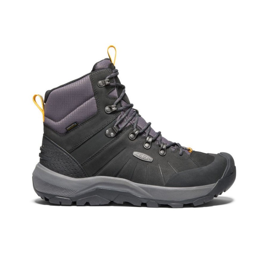 KEEN Boots | Men'S Revel Iv Polar Waterproof Boot | Black/Magnet