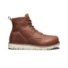 KEEN Work Boots & Shoes | Men'S San Jose 6" Boot (Soft Toe) | Gingerbread/Off White