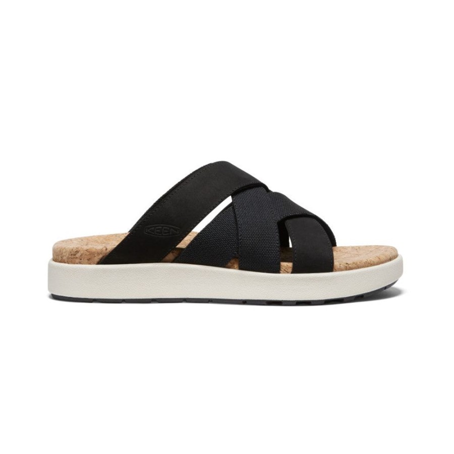 KEEN Slip-Ons | Women'S Elle Mixed Slide | Black/Birch