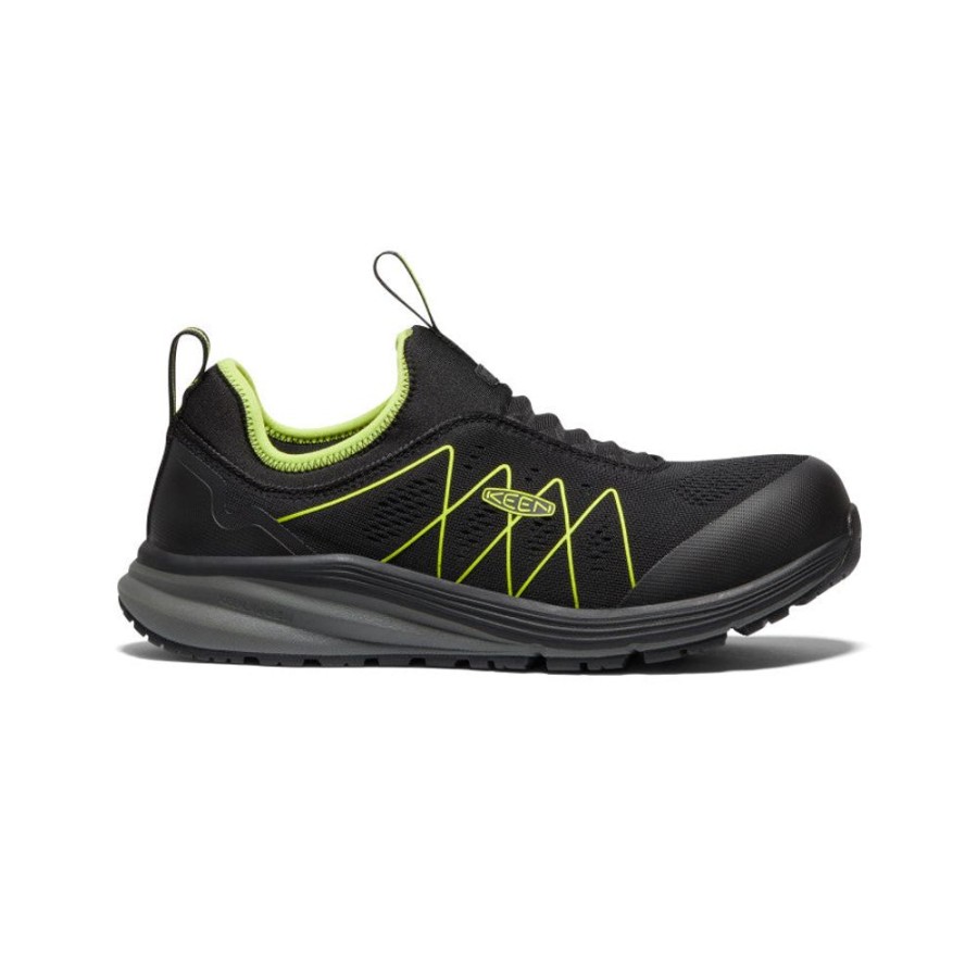 KEEN Work Boots & Shoes | Men'S Vista Energy Shift (Carbon-Fiber Toe) | Black/Evening Primrose