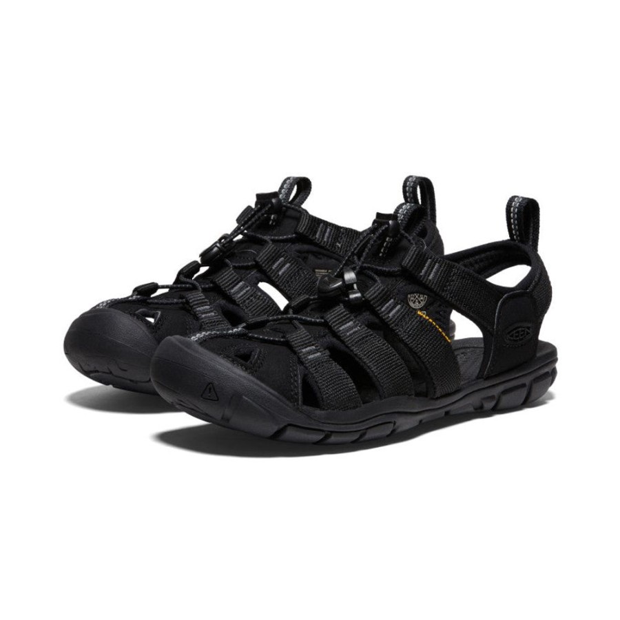 KEEN Sandals | Women'S Clearwater Cnx Sandal | Black/Black