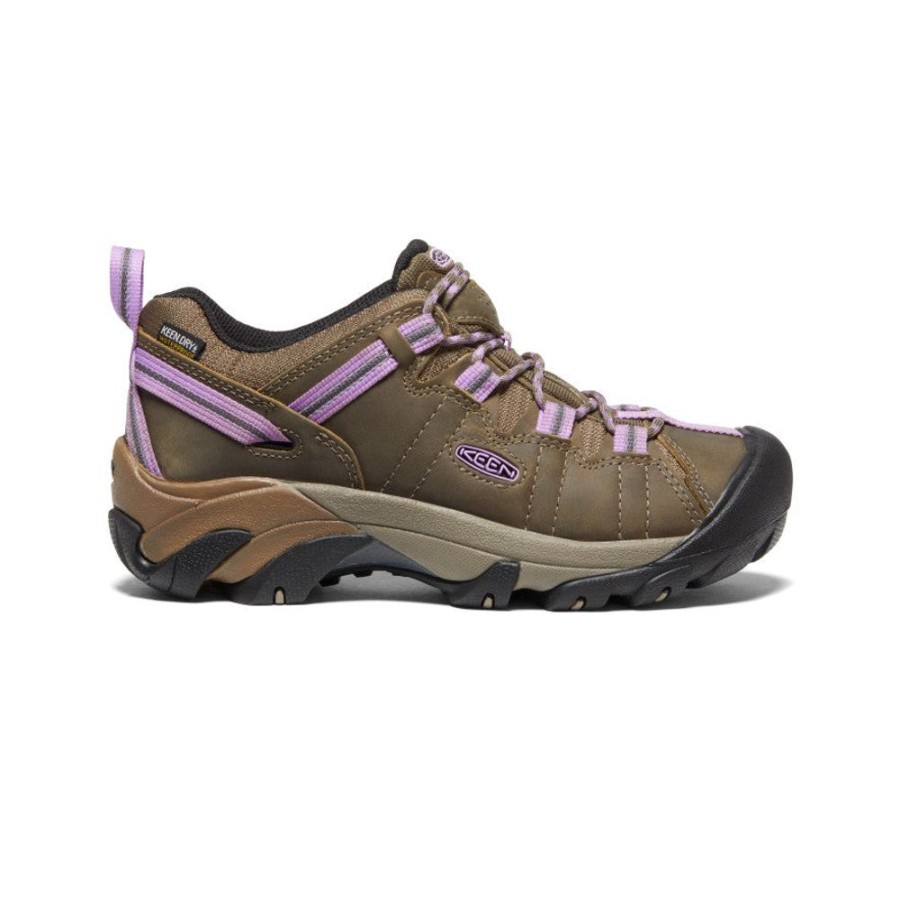 KEEN Shoes | Women'S Targhee Ii Waterproof | Timberwolf/English Lavender