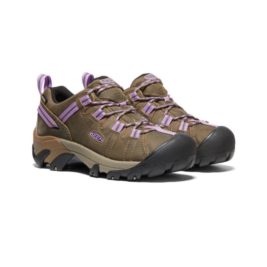 KEEN Shoes | Women'S Targhee Ii Waterproof | Timberwolf/English Lavender