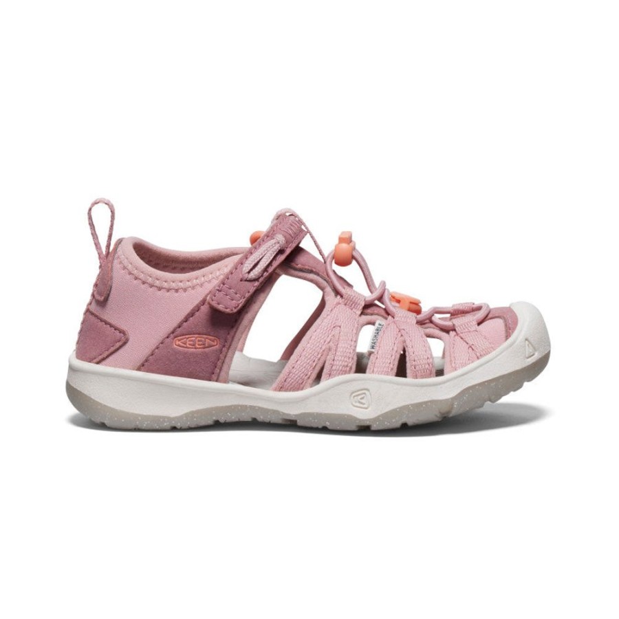 KEEN Sandals | Little Kids' Moxie Sandal | Nostalgia Rose/Papaya Punch