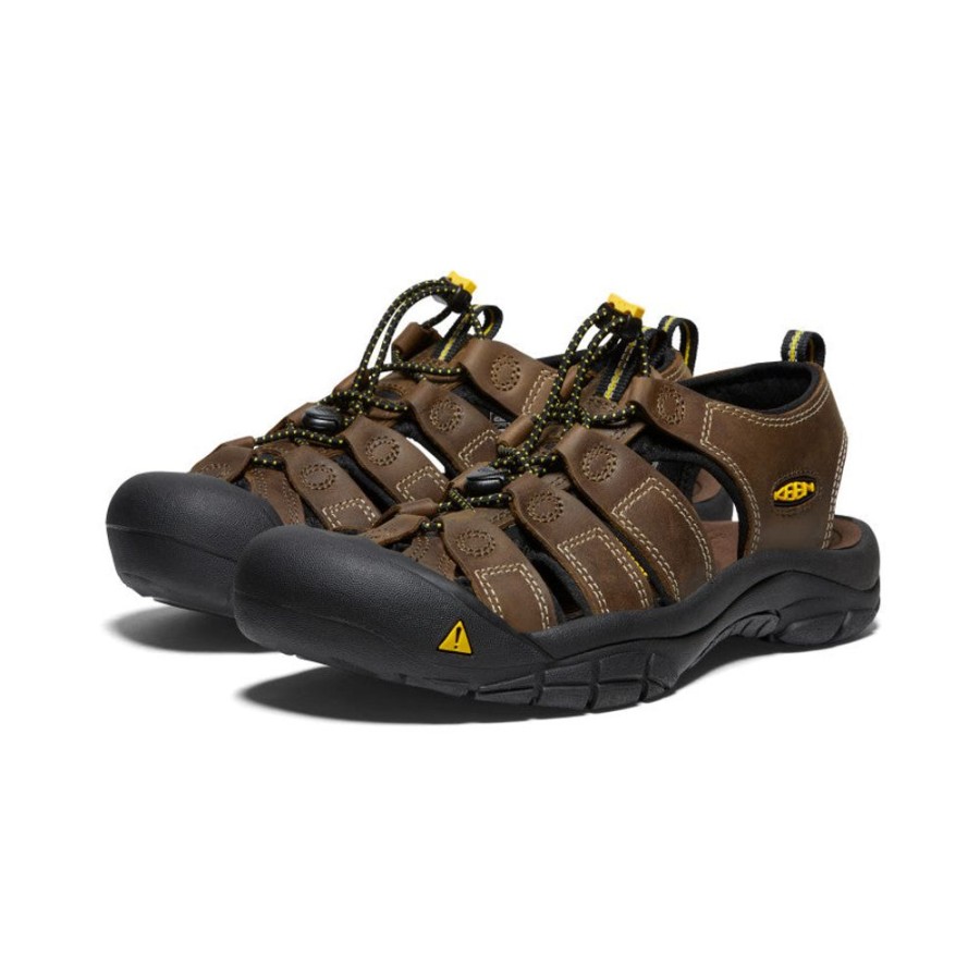 KEEN Sandals | Men'S Newport Leather | Bison