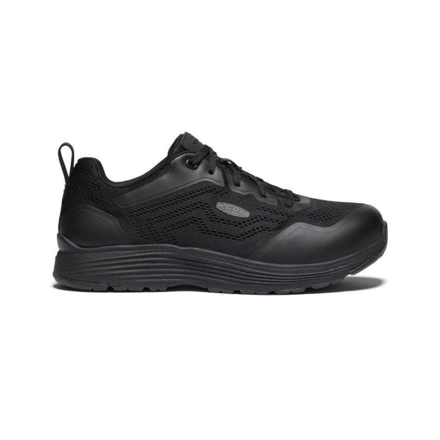 KEEN Work Boots & Shoes | Men'S Sparta 2 (Aluminum Toe) | Black/Black