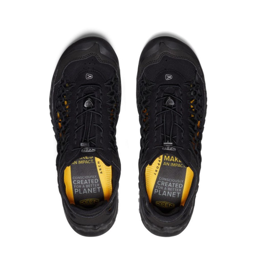 KEEN Shoes | Men'S Uneek Nxis Shoe | Triple Black/Black