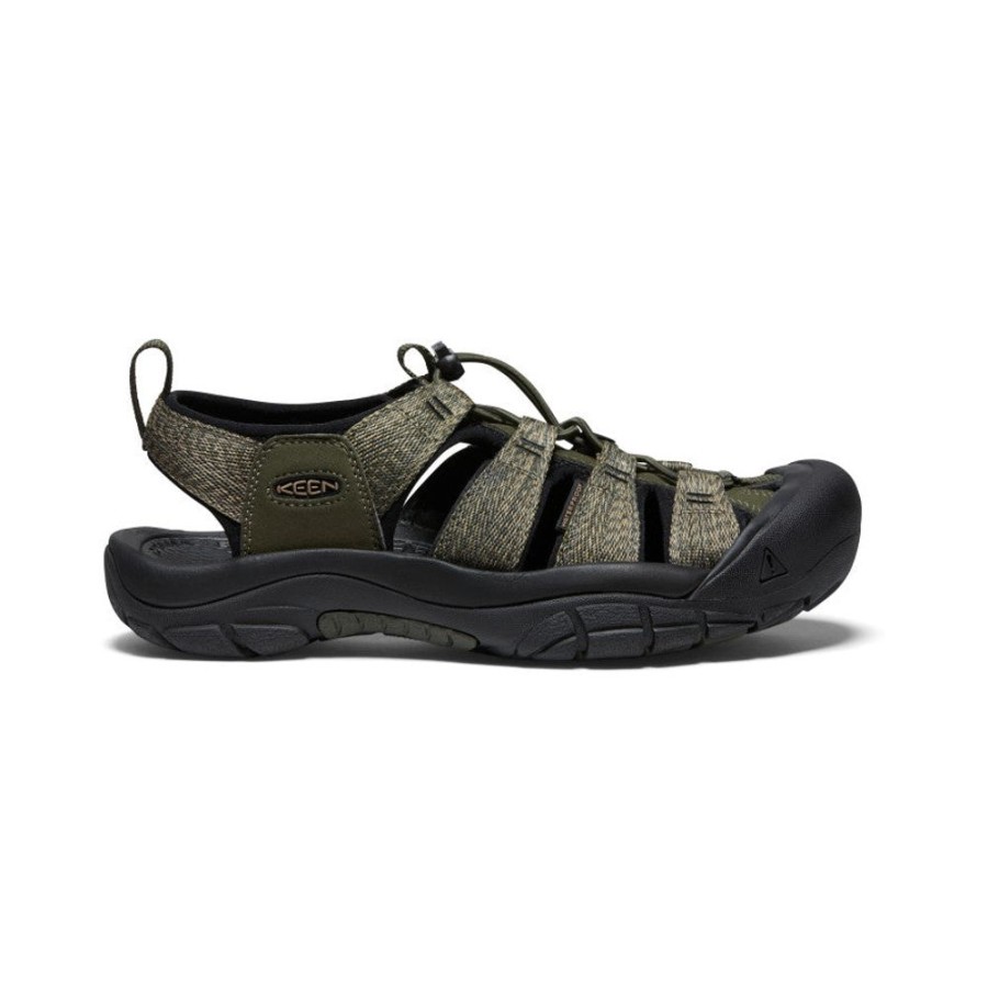 KEEN Sandals | Men'S Newport H2 | Forest Night/Black