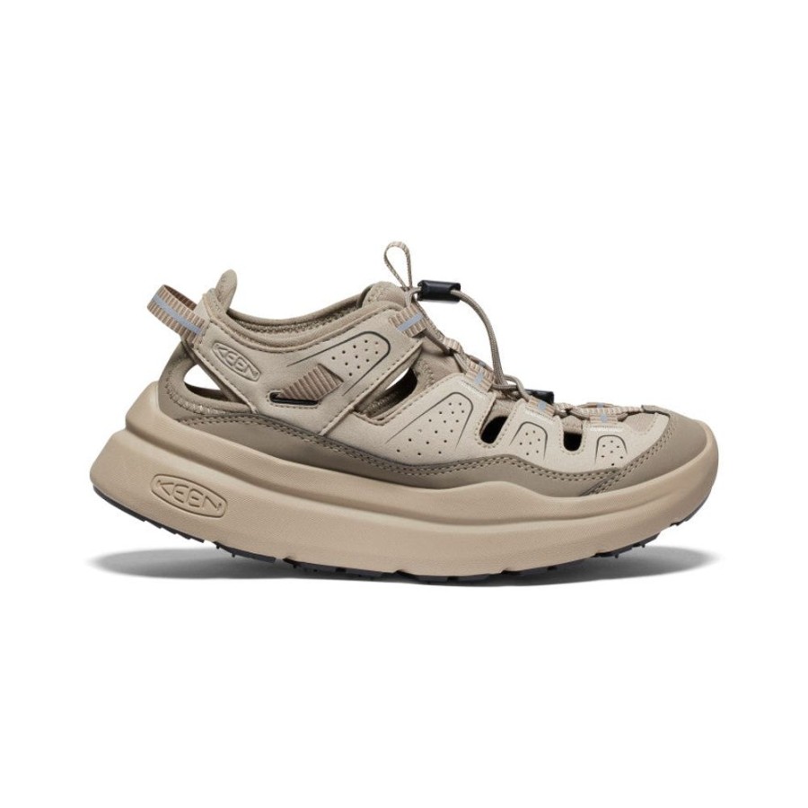 KEEN Sandals | Women'S Wk450 Walking Sandal | Plaza Taupe/Black