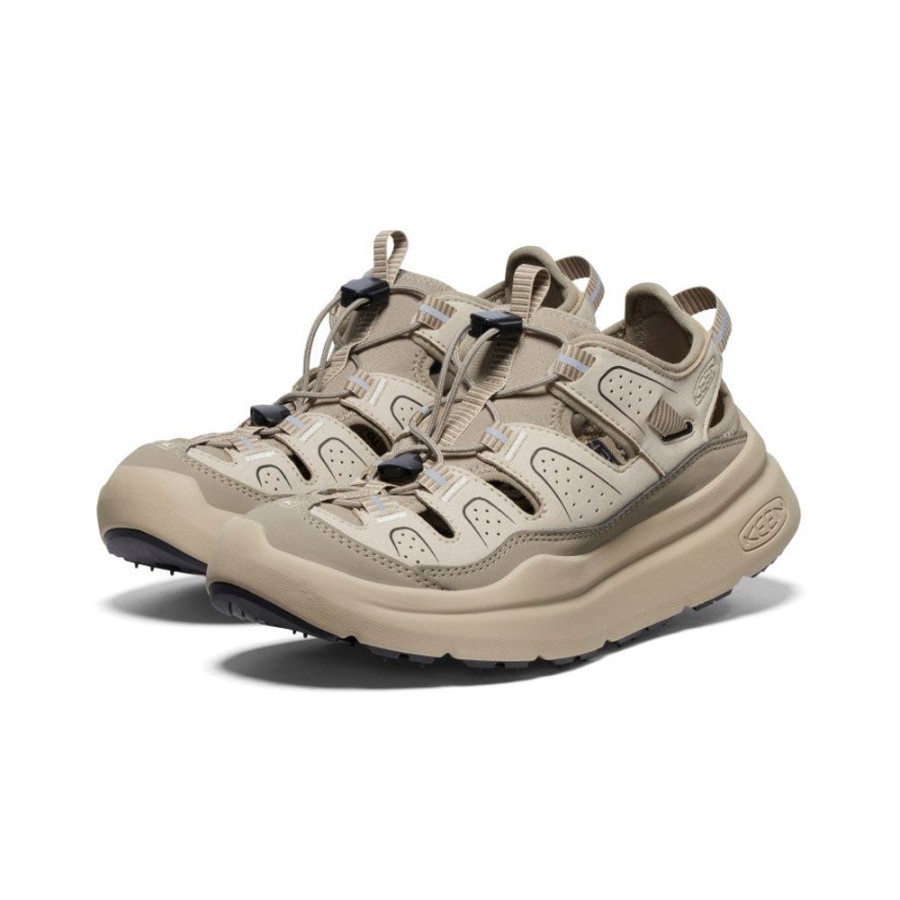 KEEN Sandals | Women'S Wk450 Walking Sandal | Plaza Taupe/Black