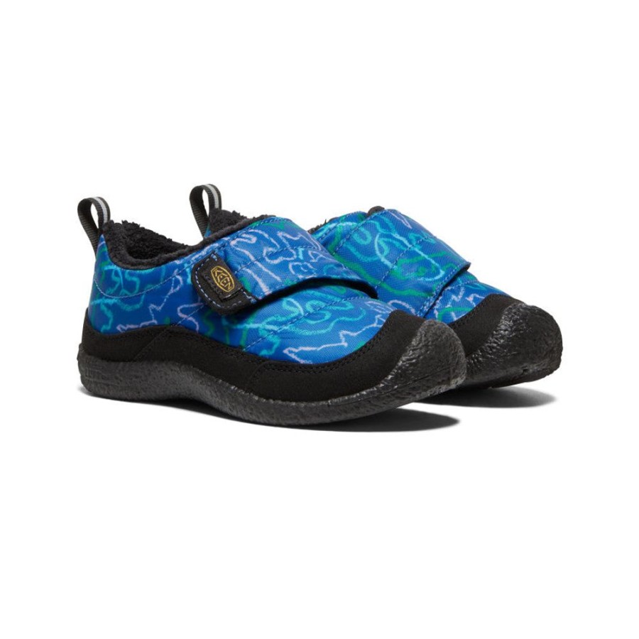 KEEN Slip-Ons | Little Kids' Howser Wrap | Baleine Blue/Multi