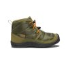 KEEN Boots | Big Kids' Howser Ii Waterproof Chukka | Capulet Olive/Russet Orange