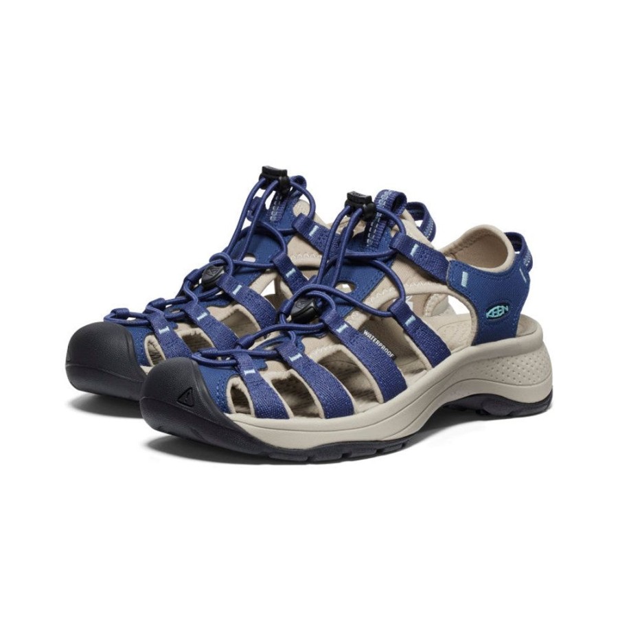 KEEN Sandals | Women'S Astoria West Sandal | Naval Academy/Reef Waters