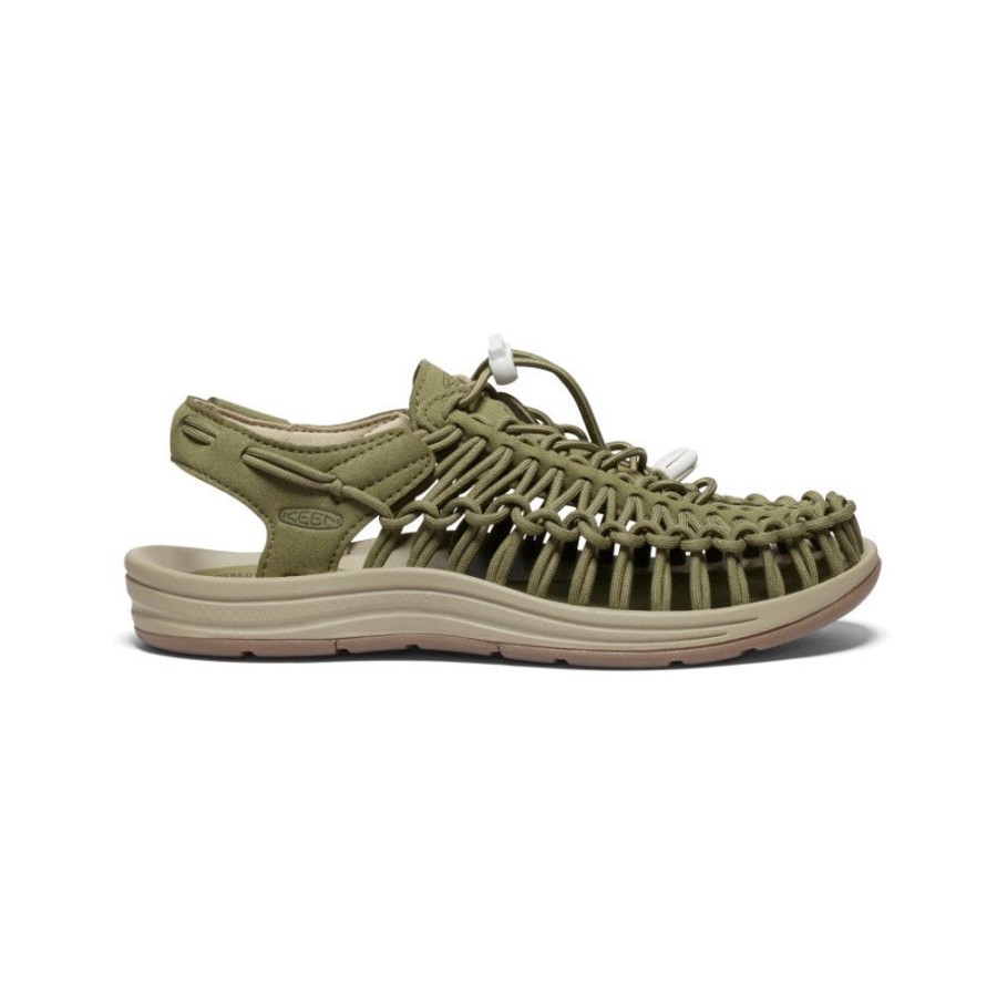 KEEN Sandals | Women'S Uneek Sneaker | Martini Olive/Safari