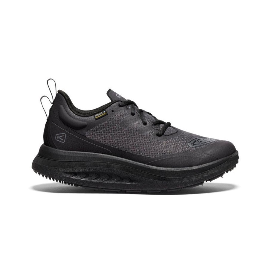 KEEN Shoes | Women'S Wk400 Waterproof Walking Shoe | Triple Black